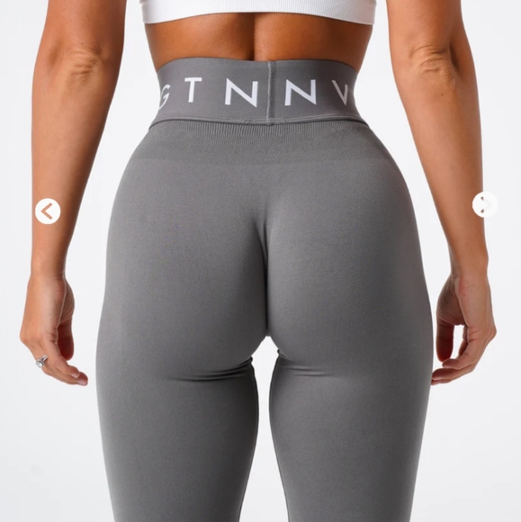 NVGTN Charcoal Sport seamless leggings - Picture 2 of 2